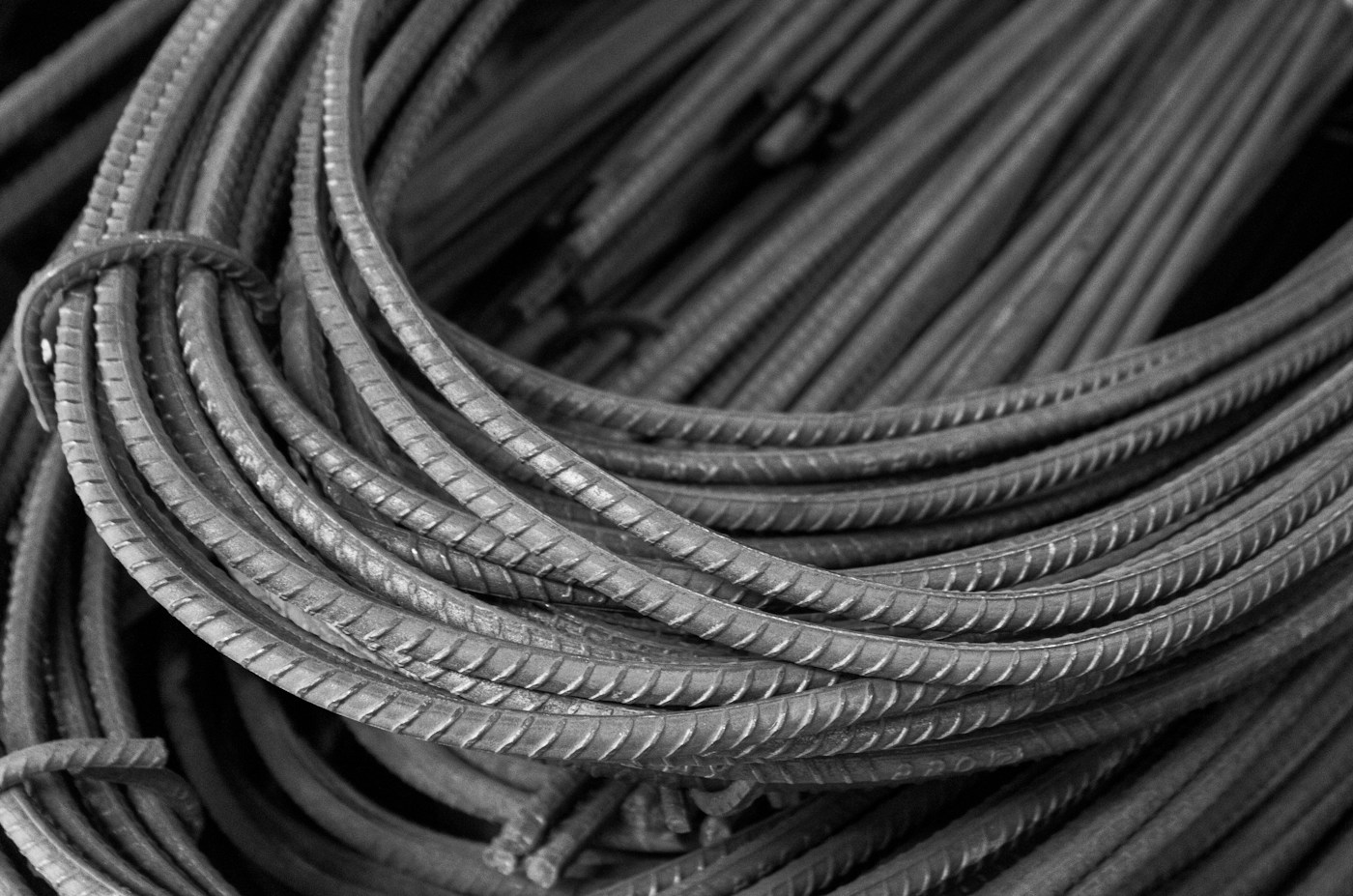 Reinforcing steel — illustrative photograph